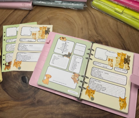 ✨ Vriendenblaadje Navulling – Kies jouw favoriete thema!